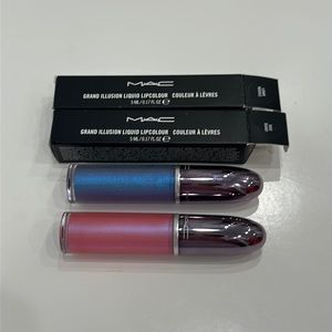 2 NEW MAC Grand Illusion Lipcolour